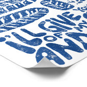 Christian 2 Fishes 5 Breads 5000 Against  Poster (Hoek)