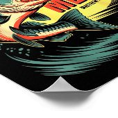 Christian Angler Fishers Of Men Matthew 4 19 Verse Poster (Hoek)