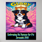 Christian Aussie Embracing His Purpose For Me Poster (Voorkant)