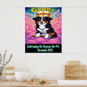 Christian Aussie Embracing His Purpose For Me Poster (Keuken)