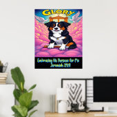 Christian Aussie Embracing His Purpose For Me Poster (Thuiskantoor)