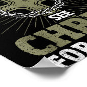 Christian Baptized Under New Management See Christ Poster (Hoek)