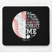 Christian Baseball Philipans 4_13 I Can Do All Thi Muismat (Voorkant)