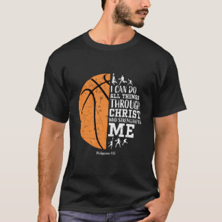 Christian Basketball Religious T-shirt