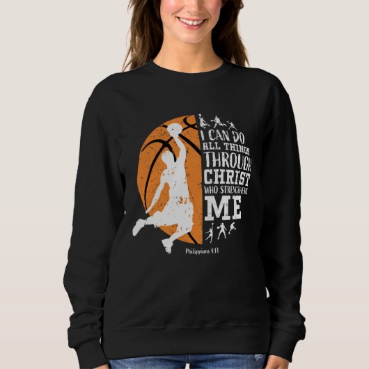 Christian Basketball Tank Tops Men Boys Youth Phil (Voorkant)