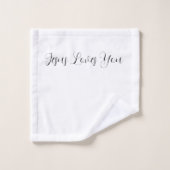 Christian Bath towel Jesus Loves You Bad Handdoek (Wasdoekje)