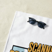 Christian Beach Towel For Single Men Strandlaken (In situ)