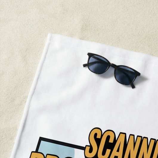 Christian Beach Towel For Single Men Strandlaken (In situ)