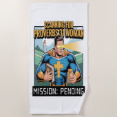 Christian Beach Towel For Single Men Strandlaken (Voorkant)