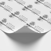 Christian Bible Encouraging Scripture Psalm 1:3  Cadeaupapier (Hoek)