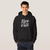 Christian Bible Verse 1 Corinthians Flower Butterf Hoodie (Voorkant volledig)