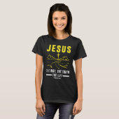 Christian Bible Verse Faith Believer Follower  1 T-shirt (Voorkant volledig)