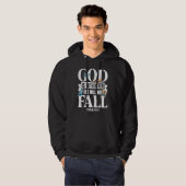 Christian Bible Verse Psalm 465 Butterfly Hoodie (Voorkant volledig)
