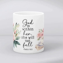 Christian Bible Verse Psalms Coffee Mug