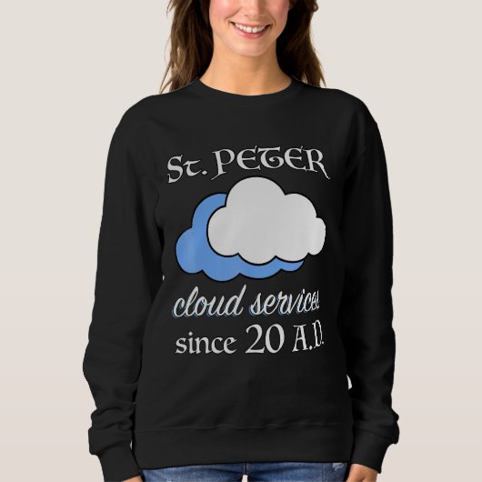 Christian Bible Verse Saint Peter Weather Trui (Voorkant)
