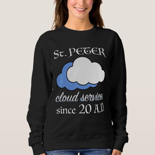 Christian Bible Verse Saint Peter Weather Trui (Voorkant)