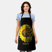 Christian Bible Verse Scripting Religious Schort (Gedragen)