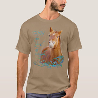 Christian Bible Verse Smiling Horse T-shirt