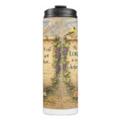 Christian Bible Verse Thermal Tumbler Water Bottle Thermosbeker (Voorkant)