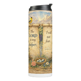 Christian Bible Verse Thermal Tumbler Water Bottle Thermosbeker