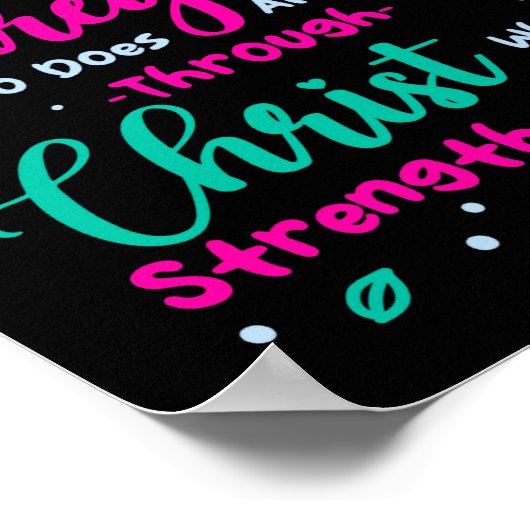 Christian Caregiver Female Caregiver Appreciation  Poster (Hoek)