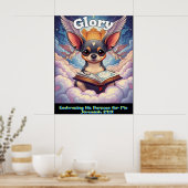 Christian Chihuahua Embracing His Purpose For Me Poster (Keuken)