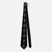 Christian Christianity Cross Custom Necktie Stropdas (Voorkant)