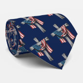 Christian Christianity Custom Necktie Stropdas (Opgerold)