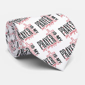 Christian Christianity Custom Necktie Stropdas (Opgerold)