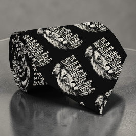Christian Christianity Custom Necktie Stropdas