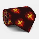 Christian Christianity Custom Necktie Stropdas (Opgerold)