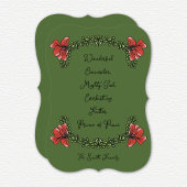 Christian Christmas Card Feestdagenkaart