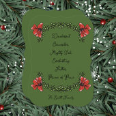 Christian Christmas Card Feestdagenkaart