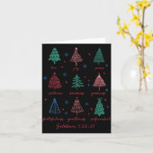 Christian Christmas Galatians 5 22-23 Fruit Of The Kaart (Gele Bloem)