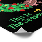 Christian Christmas Jesus This Is The Season The R Poster (Hoek)
