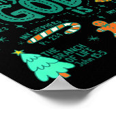 Christian Christmas My God Is Jesus Is The Reason  Poster (Hoek)