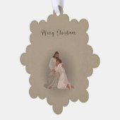 Christian Christmas Napkins Ornament Kaart (Links)
