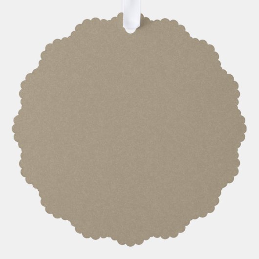 Christian Christmas Ornament Card  (Achterkant)