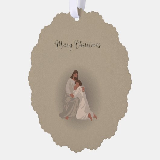 Christian Christmas Ornament Card  (Links)