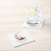 Christian Christmas Scripture Stylish Custom Event Kartonnen Onderzetters (Insitu)