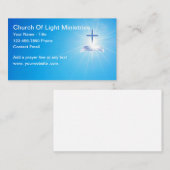 Christian Church Theme Prayer Bible Cards Visitekaartje (Voorkant / Achterkant)