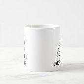 Christian Coffee Mug – Hebrews It Funny Joke Koffiemok (Center)