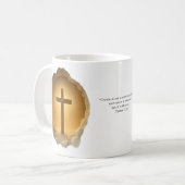 Christian Cross 3D  Koffiemok (Voorkant links)