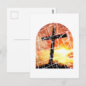 Christian Cross Briefkaart (Voorkant / Achterkant)