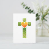 Christian Cross Briefkaart (Staand voorkant)