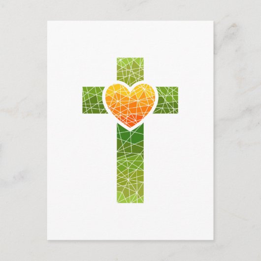 Christian Cross Briefkaart (Voorkant)