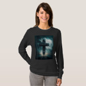 Christian Cross Faith and Prayer T-shirt (Voorkant volledig)