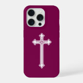 Christian cross iPhone hoesje (Achterkant)