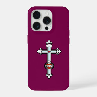 Christian cross iPhone 15 pro case