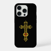Christian cross iPhone hoesje (Achterkant)